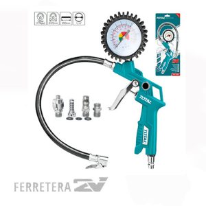INFLADOR MEDIDOR DE NEUMATICOS TOTAL *