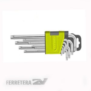 Set Llaves Torx x 9u. DYLLU DTHK3291*