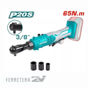 Llave crique 20V 3/8"65Nm  TOTAL*