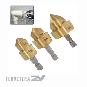 Mecha fresadora termofusion 1/2-3/4-1" *
