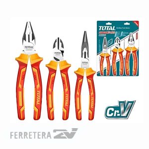 Kit de 3 Pinzas Alta Tension INDUSTRIAL  TOTAL*
