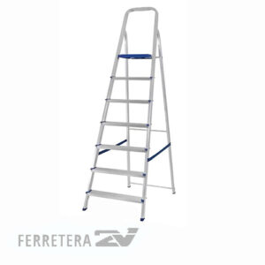 ESCALERA 7 ESCALON ALUMINIO TRAMONTINA*