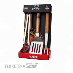 SET DE ASADOR 3 PZAS*