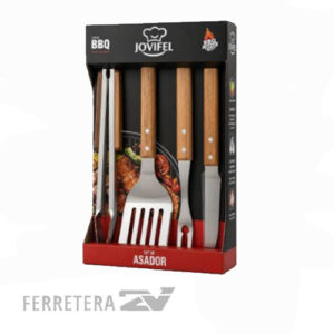 SET DE ASADOR 4 PZAS*