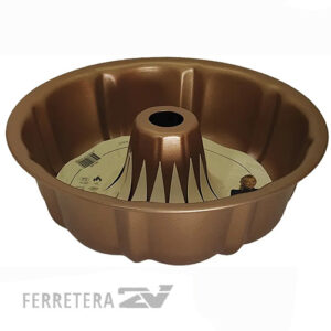 Molde Flan/Savarin 25.5 cm Cobre*