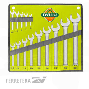 SET DE 14 LLAVE COMBINADA DYLLU DTSP1M14*