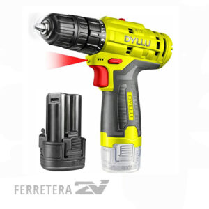 TALADRO INALAMBRICO 1500rpm 12v ( bateria) DYLLU *