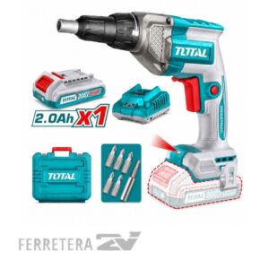 ATORNILLADOR PARA DURLOCK 20 V BL industrial TOTAL(MALENTIN,CARGADOR Y BATERIA) *