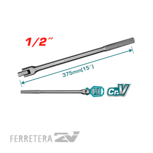 Mango de fuerza articulado 1/2" INDUSTRIAL  TOTAL*