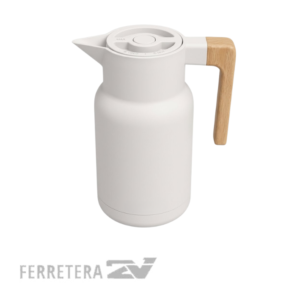 Jarra Termica blanca 1 lt.*
