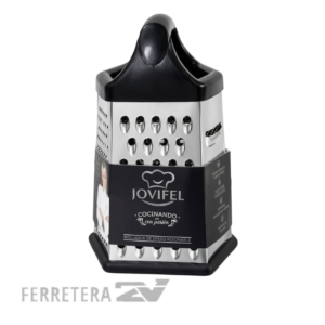 Rallador 6 Caras de acero inox base *